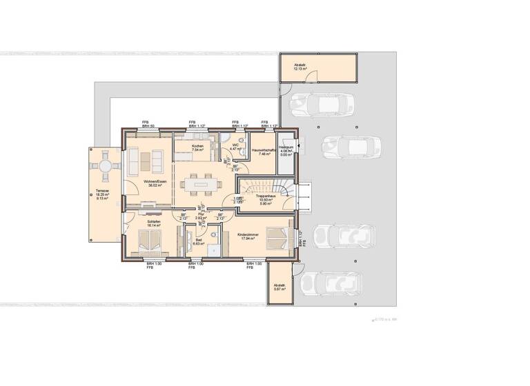 Wohnung zum Kauf - Erstbezug provisionsfrei als Kapitalanlage geeignet 366.250 € 3 Zimmer 104 m² Lübbecke 32312