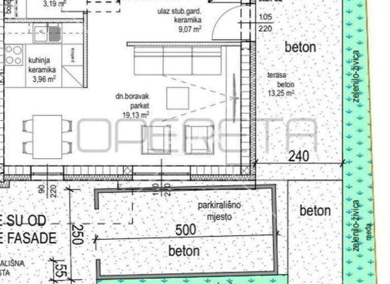 Wohnung zum Kauf 250.000 € 2 Zimmer 81 m² 1. Geschoss Retkovec