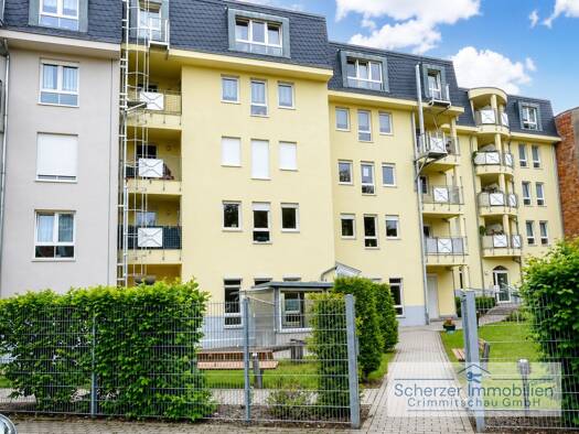 Wohnung zum Kauf 45.000 € 2 Zimmer 58 m² 4. Geschoss Crimmitschau Crimmitschau 08451