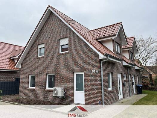 Doppelhaushälfte zur Miete - Erstbezug 1.100 € 4 Zimmer 91,1 m² Warsingsfehn Moormerland 26802