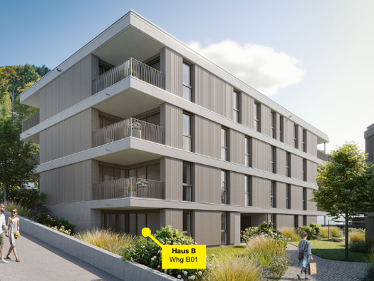 Wohnung zum Kauf - Erstbezug 343.000 € 2 Zimmer 47,7 m² 1. Geschoss Fallenberggasse 4 Dornbirn 6850