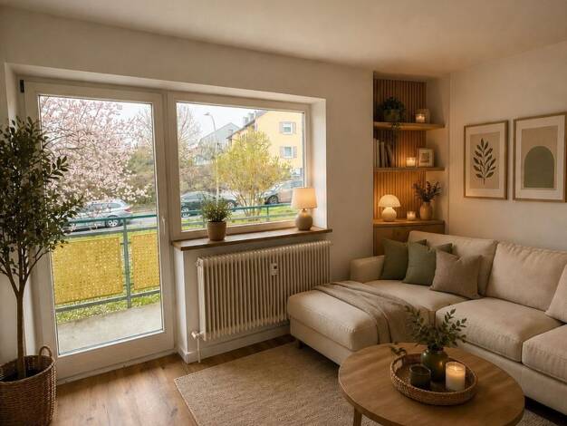 Wohnung zur Miete 765 € 3 Zimmer 72,6 m² EG frei ab sofort Admiral-Scheer-Straße 1 Amberg Amberg 92224