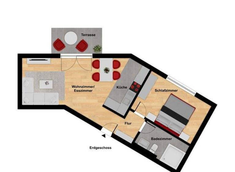 Wohnung zum Kauf - Erstbezug provisionsfrei 275.000 € 2 Zimmer 54 m² Schildesche Bielefeld / Schildesche 33611