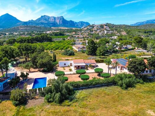 Villa zum Kauf provisionsfrei 1.495.000 € 7 Zimmer 380 m² 7.000 m² Grundstück Alfaz del Pi 03580