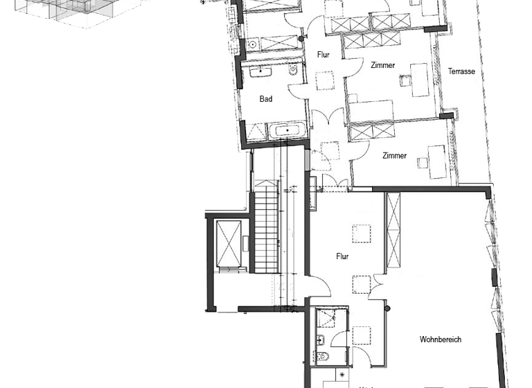 Penthouse zur Miete 8.840 € 5 Zimmer 265 m² 6. Geschoss Sredzkistraße 59 Prenzlauer Berg Berlin 10405