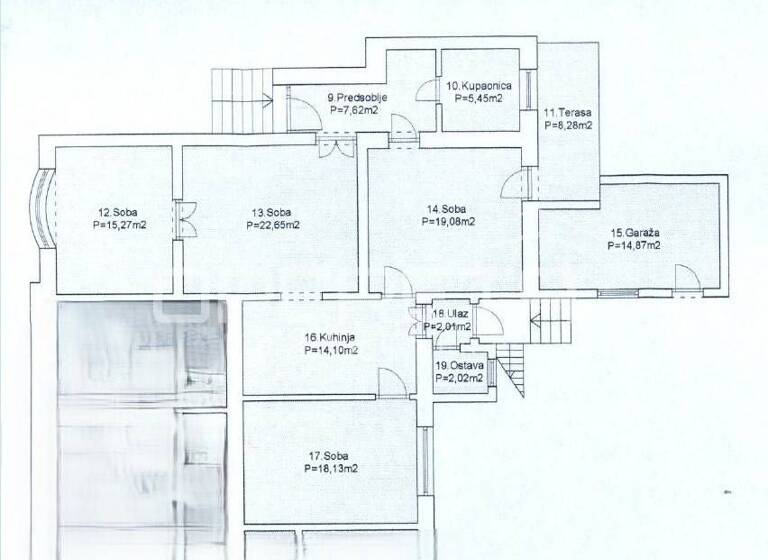 Wohnung zum Kauf 299.999 € 4 Zimmer 251 m² Industrijska cetvrt, Retfala, Josipovac