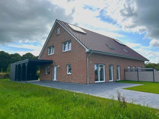 Doppelhaushälfte zur Miete 1.200 € 5 Zimmer 123 m² 420 m² Grundstück frei ab 01.10.2026 Reepsholt Friedeburg 26446