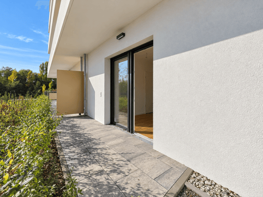 Wohnung zur Miete - Erstbezug 702 € 2 Zimmer 43,9 m² EG Dösner Weg Zentrum-Südost Leipzig 04103