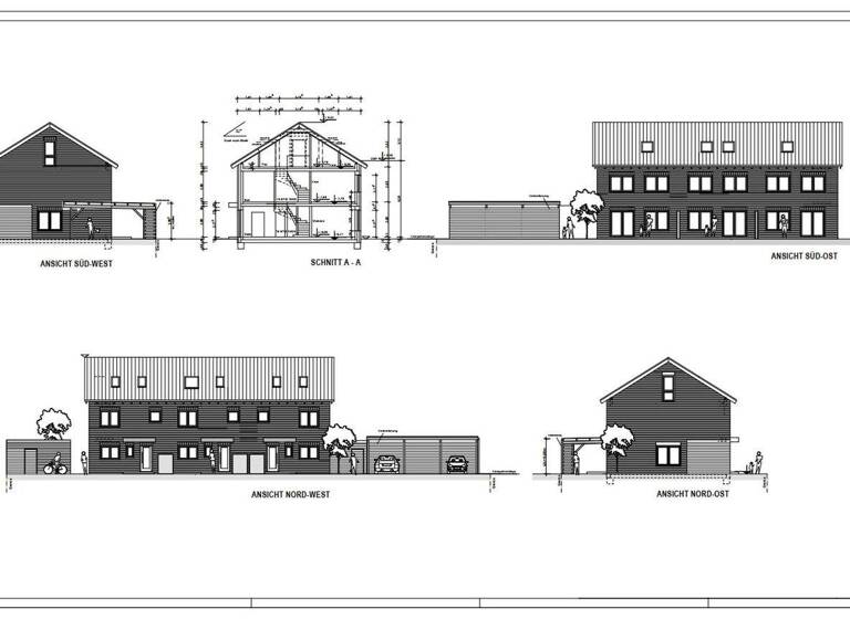 Reihenmittelhaus zum Kauf - Erstbezug 499.000 € 5 Zimmer 118,2 m² 230 m² Grundstück Hervest Dorsten 46284