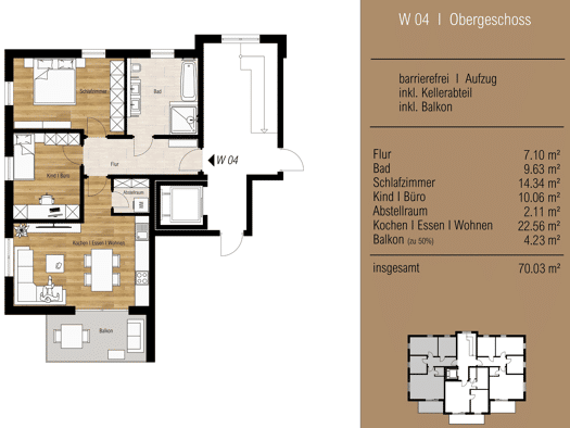 Wohnung zum Kauf provisionsfrei 330.645 € 3 Zimmer 70 m² 1. Geschoss frei ab 31.03.2028 Kreuther Straße Bernhardswald Bernhardswald 93170