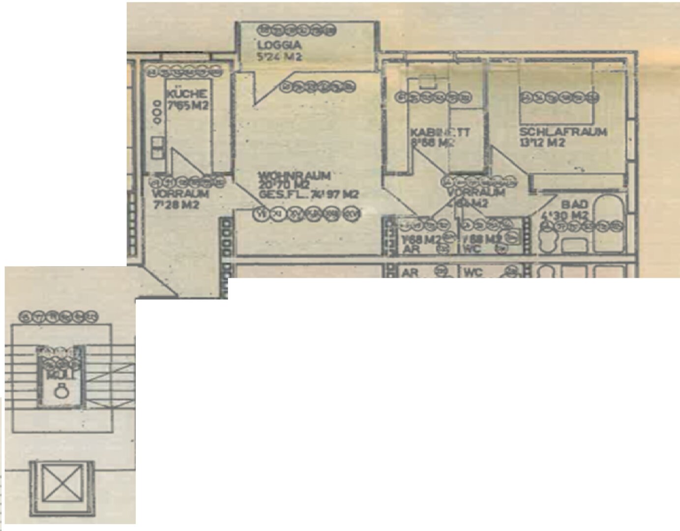 Wohnung zum Kauf 238.000 € 74,6 m²<br/>Wohnfläche Innere Stadt Klagenfurt am Wörthersee 9020