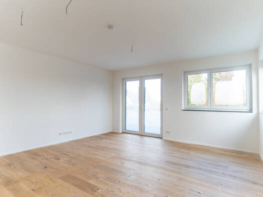 Terrassenwohnung zum Kauf - Neubau provisionsfrei 399.500 € 3 Zimmer 81,1 m² EG frei ab sofort Flurstraße Nordstadt Fürth 90765