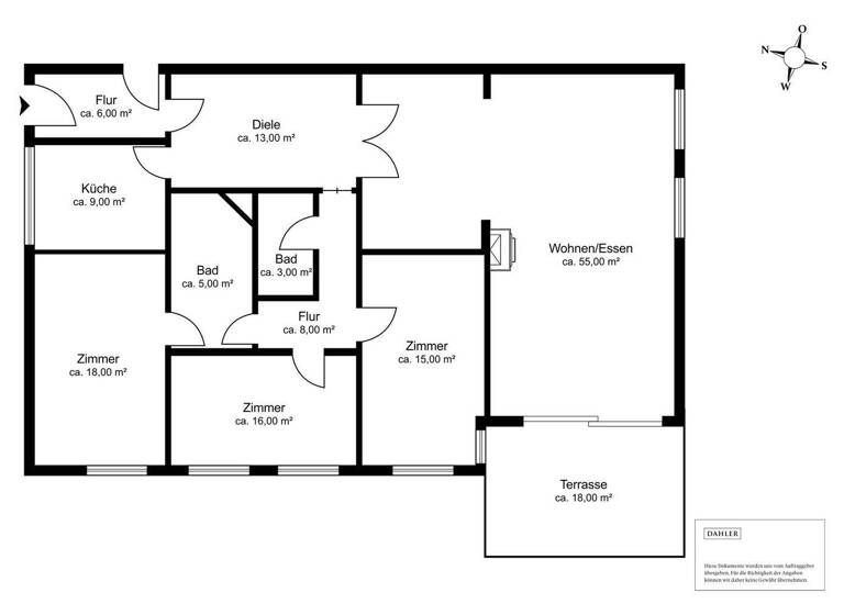 Terrassenwohnung zum Kauf 1.290.000 € 4 Zimmer 157 m² Nienstedten Hamburg 22609