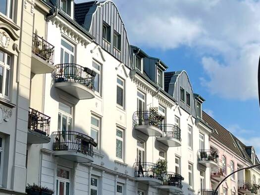 Wohnung zur Miete 1.280 € 2 Zimmer 57 m² Geschoss 4/5 frei ab sofort Hoheluft-West Hamburg 20253