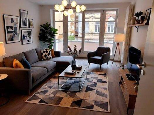 Wohnung zur Miete 869 € 2 Zimmer 56 m² 2. Geschoss Bernhard-Göring-Straße 95 Südvorstadt Leipzig 04275