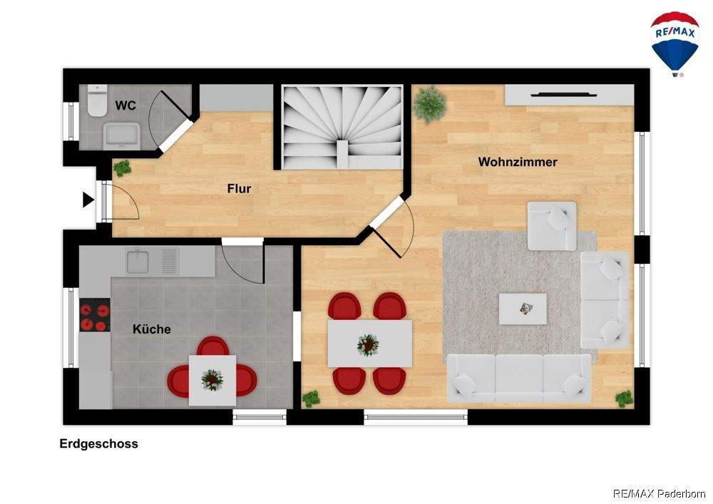 Immobilie in Bad Lippspringe - Charmante Doppelhaushälfte in ruhiger Lage! - Bild 1