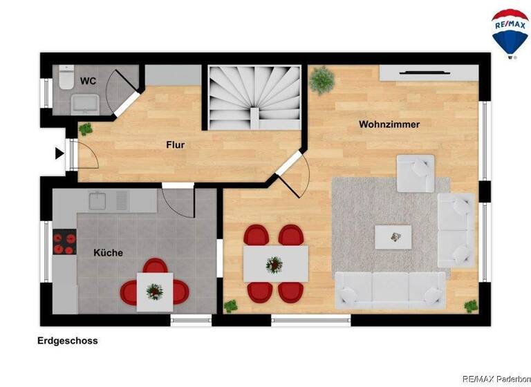 Doppelhaushälfte zum Kauf 329.000 € 5 Zimmer 135 m² 324 m² Grundstück Bad Lippspringe 33175