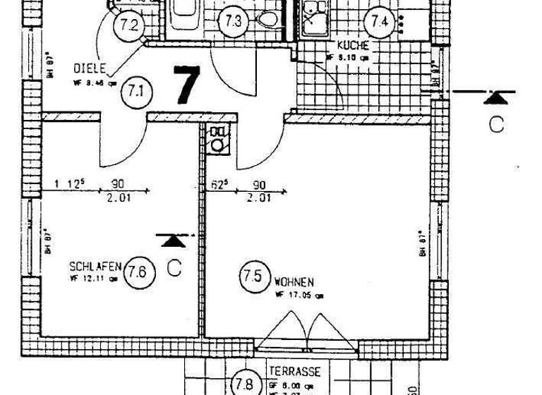 Studio zur Miete 358 € 2 Zimmer 55 m² 1. Geschoss Lugau 09385