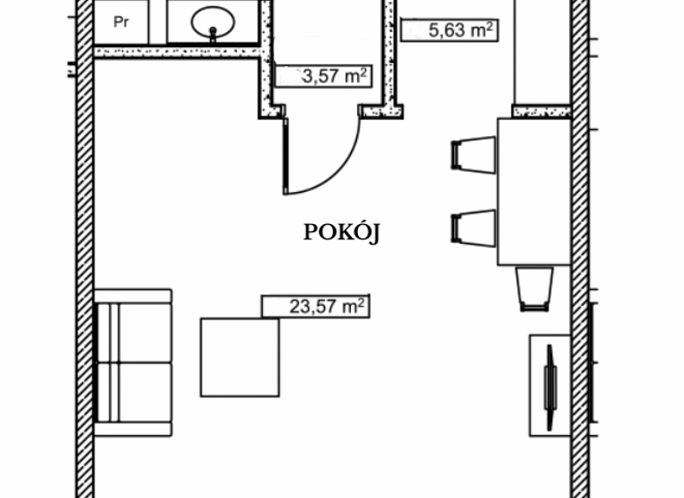 Studio zum Kauf 130.000 € 1 Zimmer 39,9 m² frei ab sofort Daglezji Dziwnów 72-420