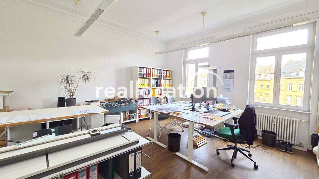 Bürofläche zur Miete 11 € 4 Zimmer 127 m² Bürofläche Karlstraße 84 Südweststadt Karlsruhe 76133