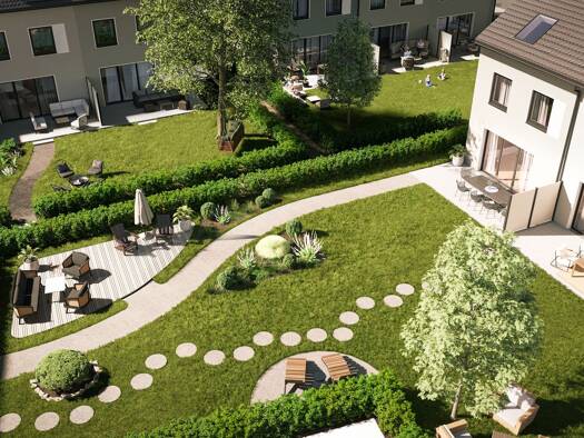 Reihenmittelhaus zum Kauf - Erstbezug provisionsfrei 339.990 € 4 Zimmer 120 m² 181,6 m² Grundstück Am Friedhof 6 Lünen Lünen 44532