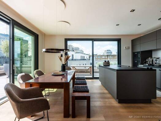 Penthouse zur Miete 4.500 € 4 Zimmer 154,7 m² 5. Geschoss frei ab 01.02.2026 Klosterstraße 59 Stadtmitte Düsseldorf 40211