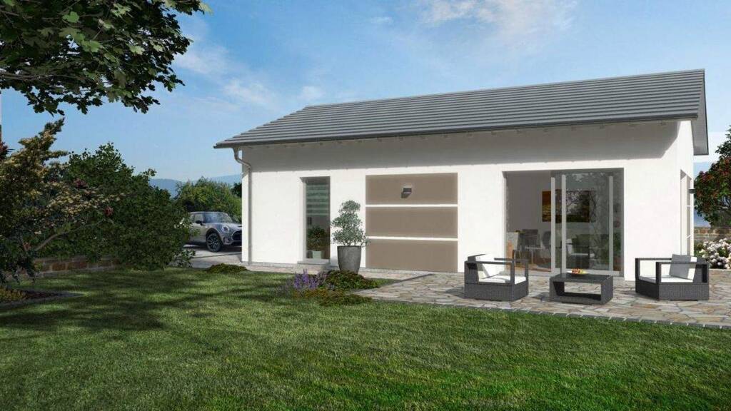 Bungalow zum Kauf - Erstbezug provisionsfrei 217.739 € 2 Zimmer 69,9 m² 402,7 m² Grundstück Kemnitz 02748