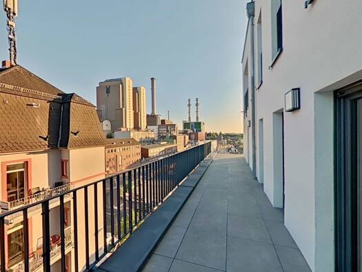 Wohnung zur Miete 1.250 € 2 Zimmer 55,2 m² 4. Geschoss frei ab 01.09.2026 Heilbronner Straße Gutleutviertel Innenstadt I 60327