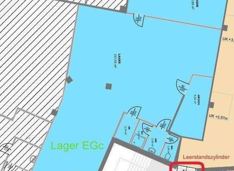 Lagerhalle zur Miete 8 € 152 m² Lagerfläche Wien 1030