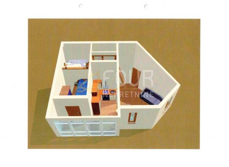 Wohnung zum Kauf 176.000 € 2 Zimmer 35 m² Cervar-Porat, Porec Cervar-Porat - Veli Maj