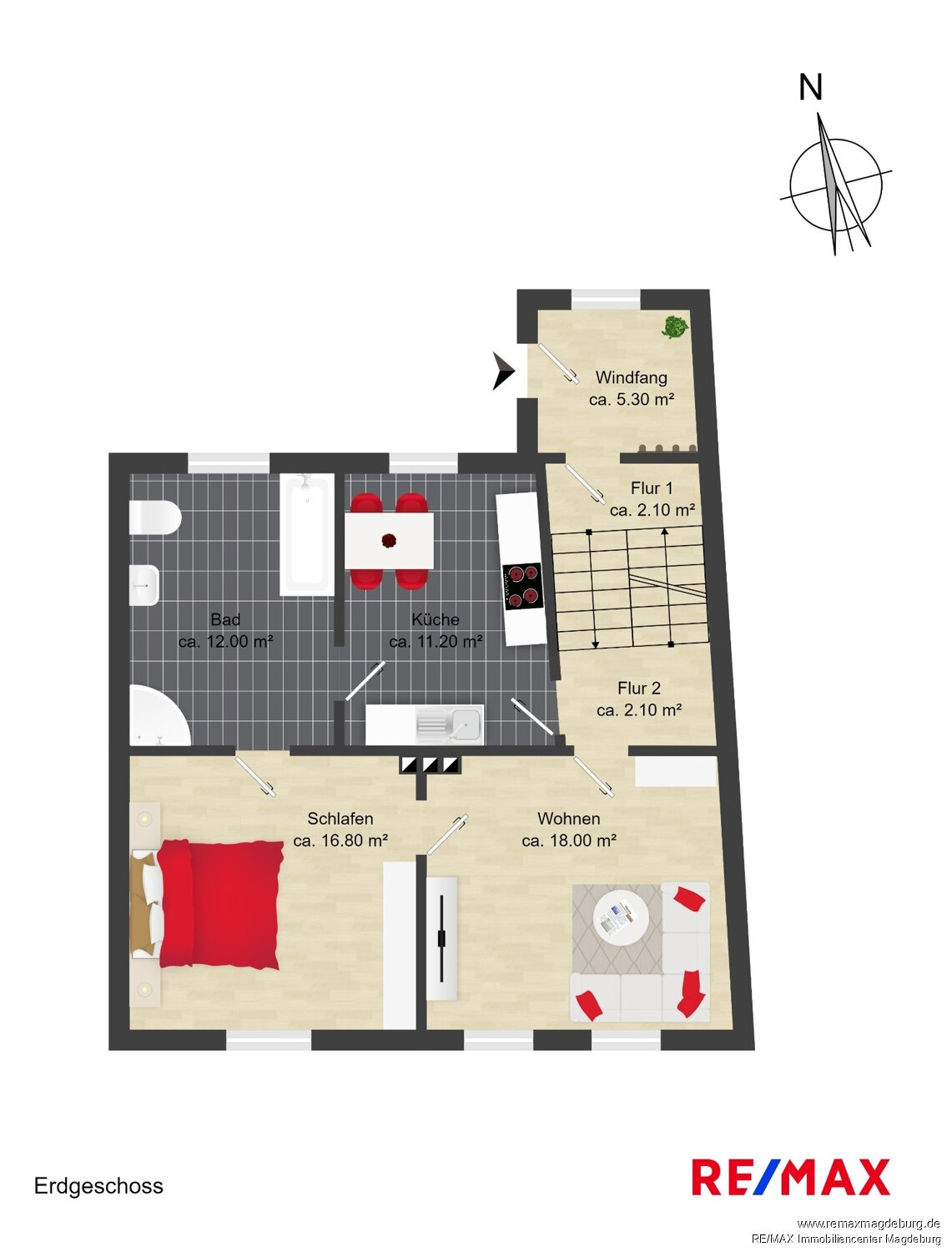 Doppelhaushälfte zum Kauf 6 Zimmer 124 m²<br/>Wohnfläche 879 m²<br/>Grundstück Samswegen Samswegen 39326