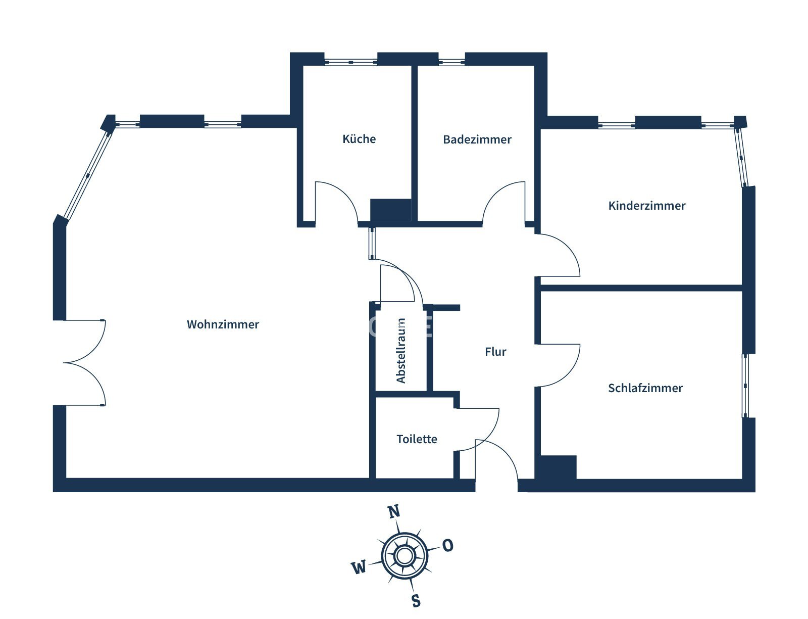 Wohnung zum Kauf 279.000 € 3 Zimmer 82 m²<br/>Wohnfläche EG<br/>Geschoss Ochsenhausen Ochsenhausen 88416