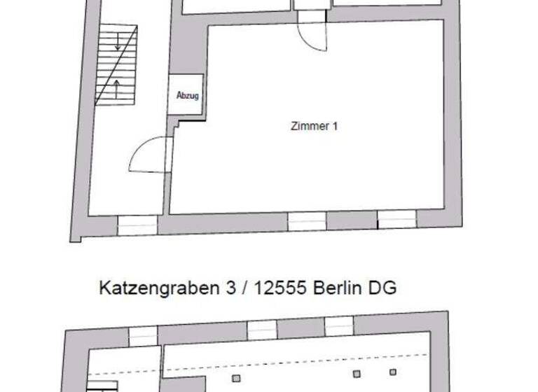 Bürofläche zur Miete 1.590 € 2 Zimmer 85 m² Bürofläche teilbar ab 40 m² Katzengraben 3 Köpenick Berlin-Köpenick 12555