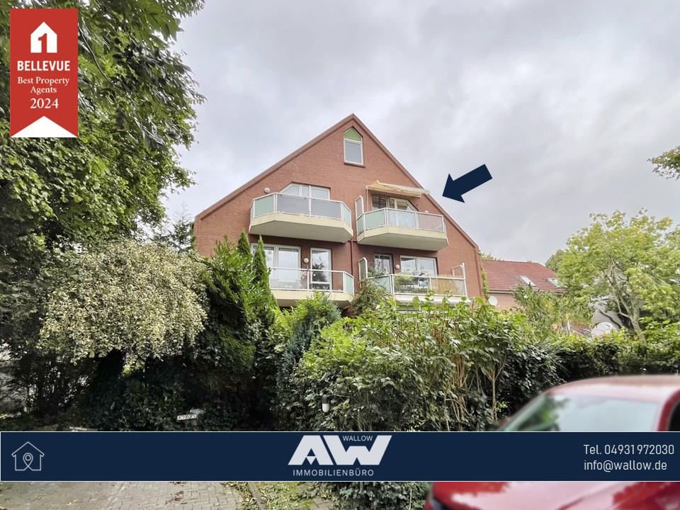 Wohnung zur Miete 575 € 2 Zimmer 57 m²<br/>Wohnfläche Stadtzentrum Emden-Stadtzentrum 26721