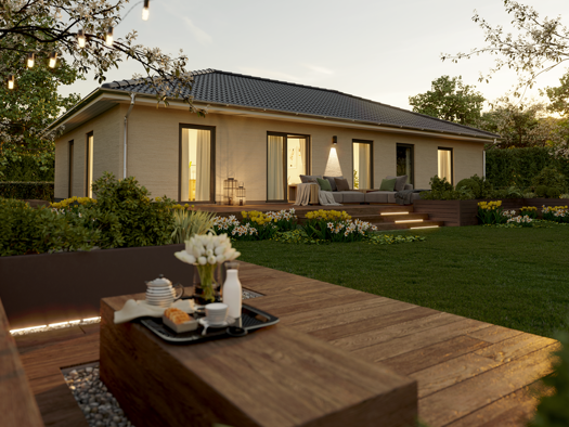 Bungalow zum Kauf - Erstbezug provisionsfrei 361.290 € 6 Zimmer 130,3 m² 659 m² Grundstück Tränkeweg Mehrum Hohenhameln 31249