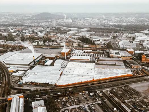 Lagerhalle zur Miete provisionsfrei 70.000 m² Lagerfläche teilbar ab 1.000 m² Philipsstraße 15 Aachen Aachen 52068
