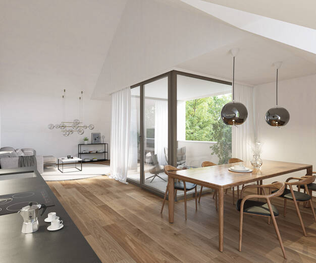 Wohnung zum Kauf - Neubau provisionsfrei 955.000 € 3 Zimmer 100 m² Dachgeschoss, 2. Geschoss Erich-Zeitler-Str. 10 Ismaning Ismaning 85737
