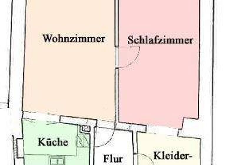 Wohnung zur Miete 310 € 2 Zimmer 76,2 m² 2. Geschoss Zittau 02763