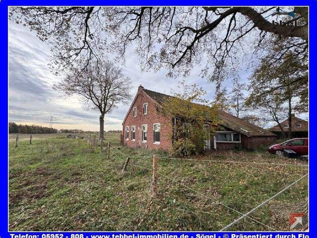 Bauernhaus zum Kauf provisionsfrei 197.000 € 5 Zimmer 181 m² 13.252 m² Grundstück Rhede Rhede-Ems 26899