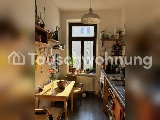 Wohnung zur Miete Tauschwohnung 552 € 4 Zimmer 85 m² 2. Geschoss Volkmarsdorf Leipzig 04315