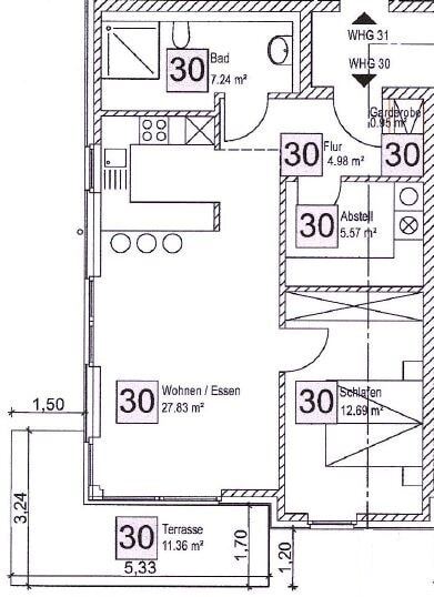 Wohnung zum Kauf provisionsfrei 325.700 € 2 Zimmer 66 m²<br/>Wohnfläche Bad Oldesloe 23843