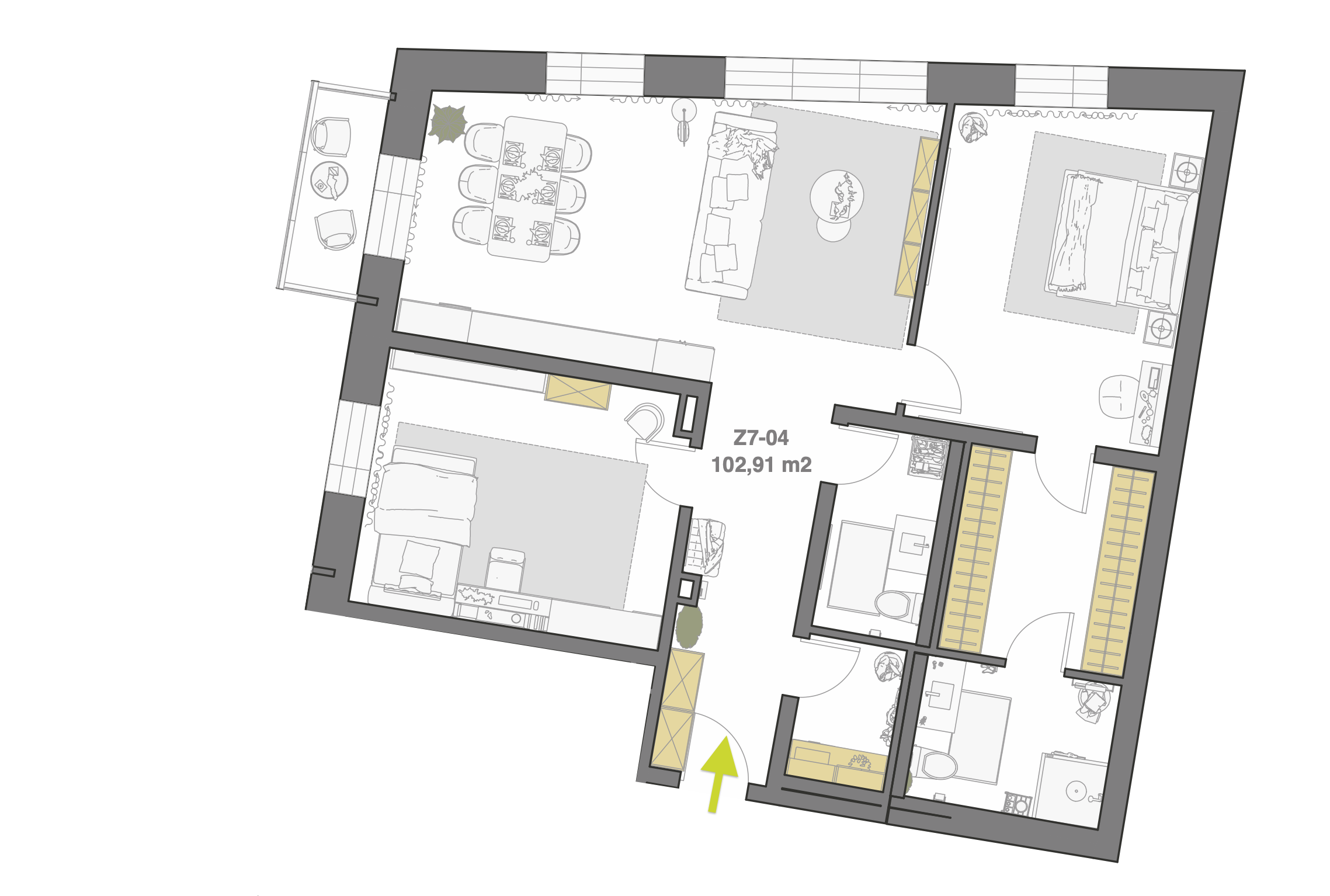 Wohnung zum Kauf provisionsfrei 109.000 € 1 Zimmer 25 m²<br/>Wohnfläche Meschede Meschede 59872