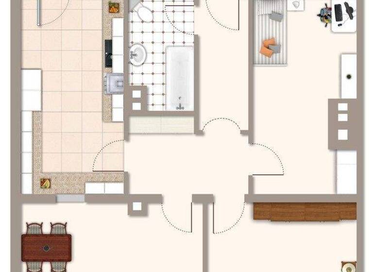 Wohnung zum Kauf provisionsfrei 215.700 € 3 Zimmer 90 m² 2. Geschoss Bamberg 96052