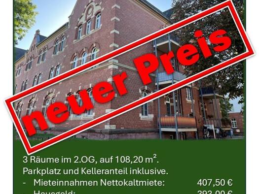 Wohnung zum Kauf 80.000 € 3 Zimmer 108,2 m² Torgau Torgau 04860