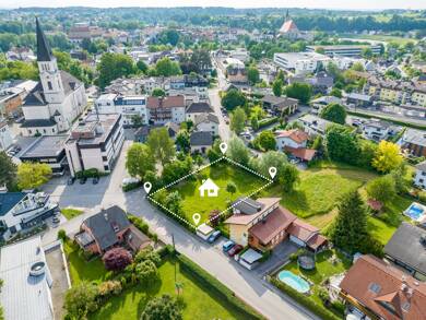 Wohnung zum Kauf - Erstbezug 324.000 € 3 Zimmer 60,8 m² 1. Geschoss Paracelsusstraße Oberndorf bei Salzburg 5110