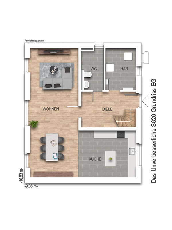 Einfamilienhaus zum Kauf provisionsfrei 369.500 € 4 Zimmer 135,5 m²<br/>Wohnfläche 650 m²<br/>Grundstück Grasdorf Holle 31188