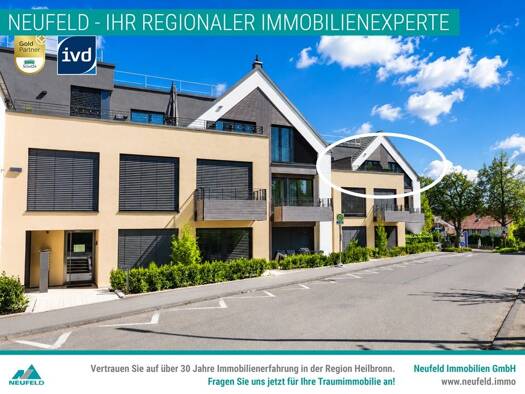 Wohnung zur Miete 1.399 € 4 Zimmer 105,4 m² 2. Geschoss frei ab sofort Lobenbacher Straße 4 Stein Neuenstadt am Kocher 74196