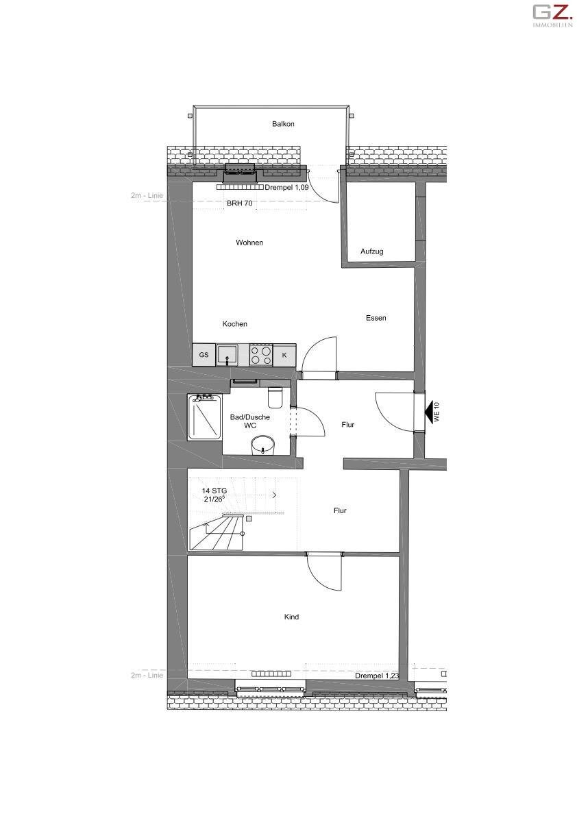 Wohnung zur Miete 1.830 € 3 Zimmer 107,7 m²<br/>Wohnfläche 4.<br/>Geschoss ab sofort<br/>Verfügbarkeit Rudolf-Leonhard-Straße 1 Leipziger Vorstadt (Unterer Hecht) Dresden 01097