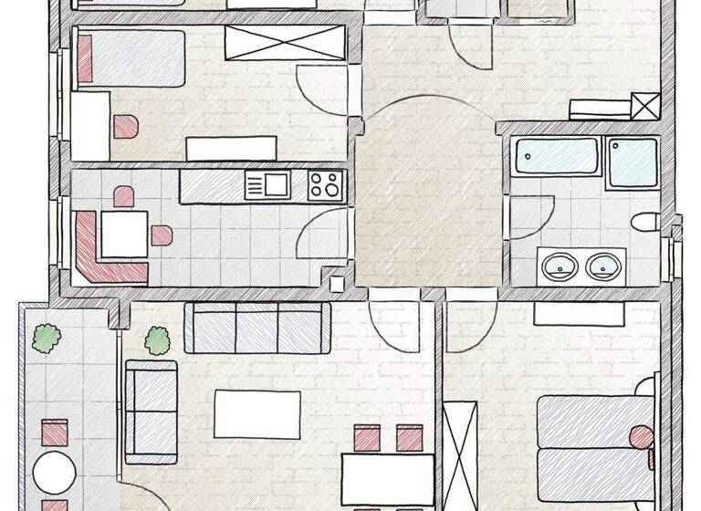 Wohnung zum Kauf 235.000 € 4 Zimmer 107 m² Gunzenhausen 91710