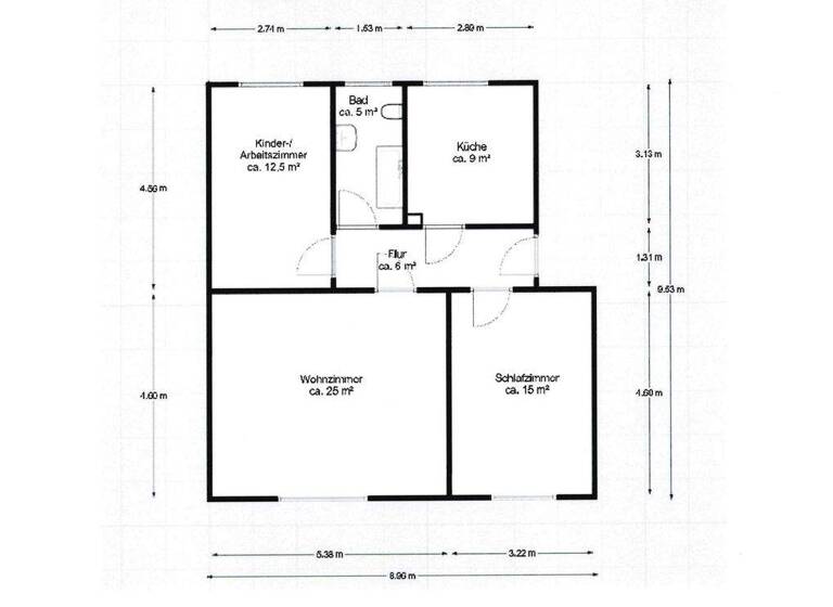 Wohnung zum Kauf 45.700 € 3 Zimmer 69,5 m² Altgeringswalde Geringswalde 09326